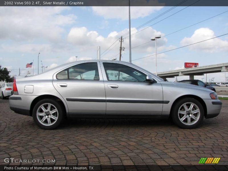 Silver Metallic / Graphite 2002 Volvo S60 2.4T