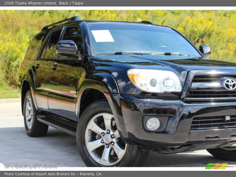 Black / Taupe 2006 Toyota 4Runner Limited