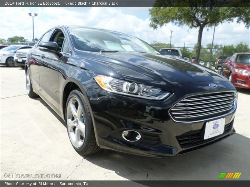 Tuxedo Black / Charcoal Black 2014 Ford Fusion SE EcoBoost