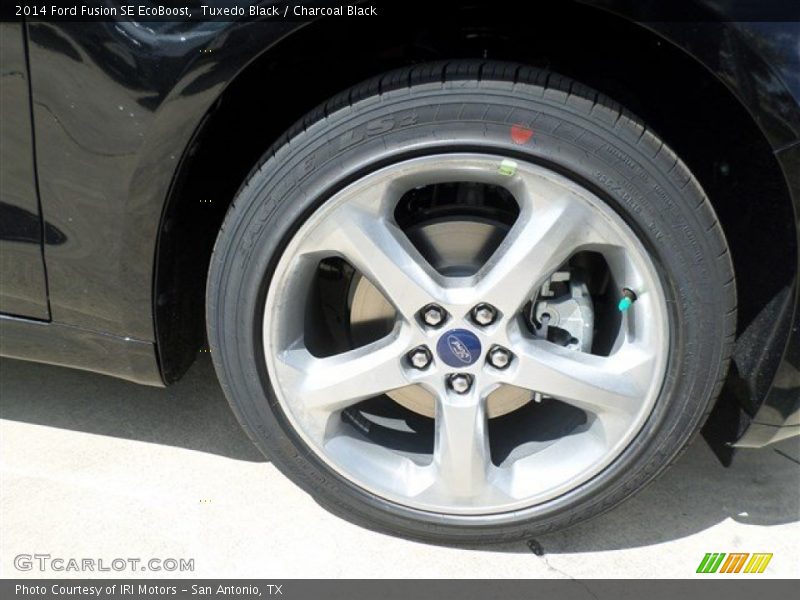 Tuxedo Black / Charcoal Black 2014 Ford Fusion SE EcoBoost