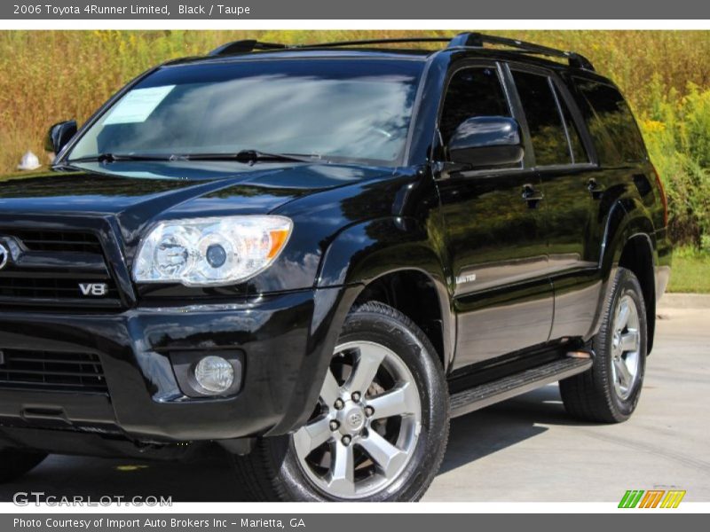 Black / Taupe 2006 Toyota 4Runner Limited