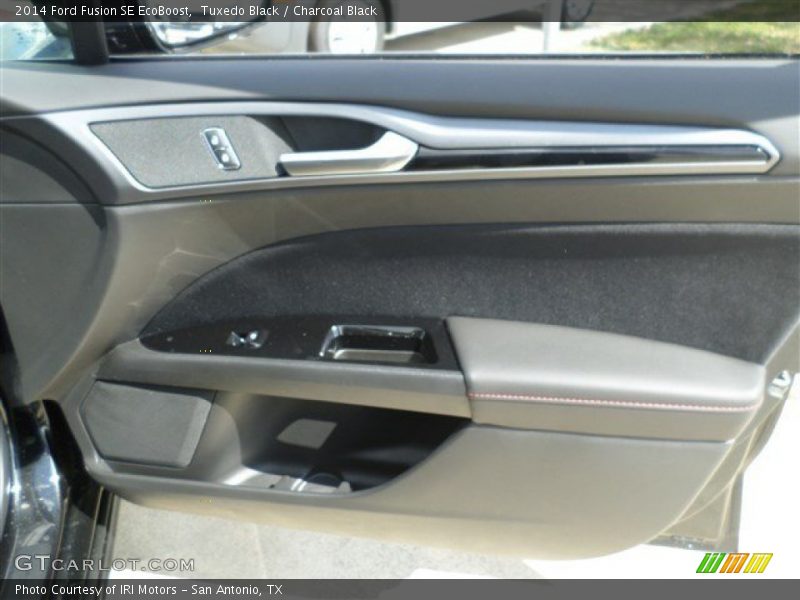 Tuxedo Black / Charcoal Black 2014 Ford Fusion SE EcoBoost