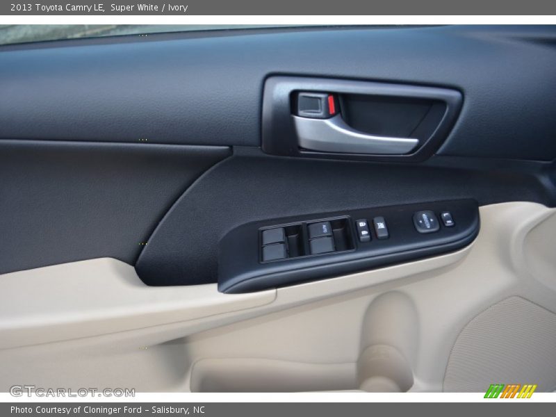 Super White / Ivory 2013 Toyota Camry LE