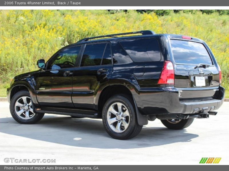 Black / Taupe 2006 Toyota 4Runner Limited