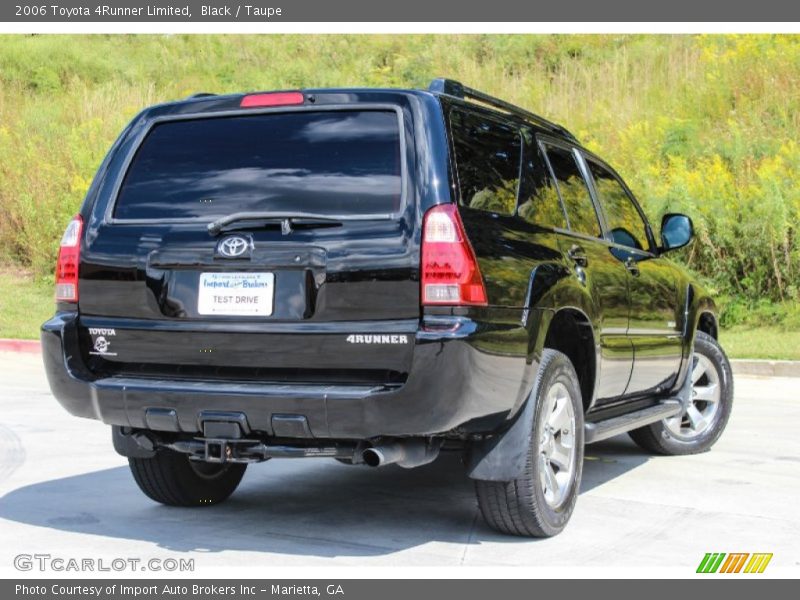 Black / Taupe 2006 Toyota 4Runner Limited
