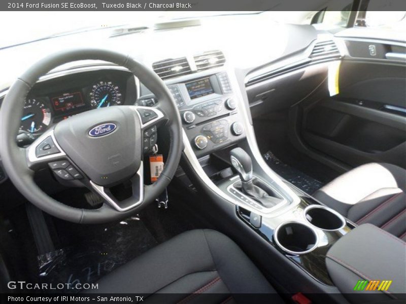 Tuxedo Black / Charcoal Black 2014 Ford Fusion SE EcoBoost