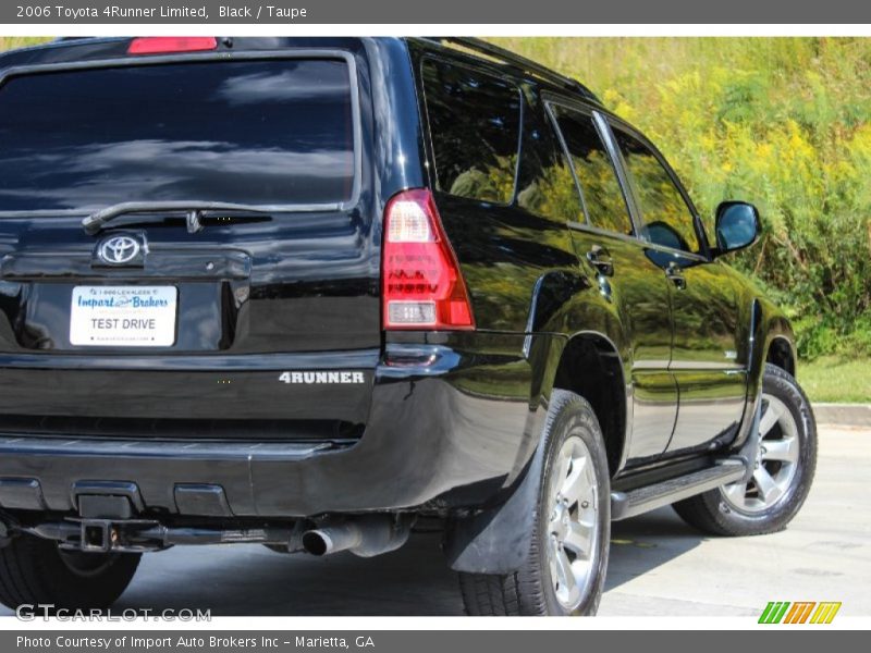 Black / Taupe 2006 Toyota 4Runner Limited