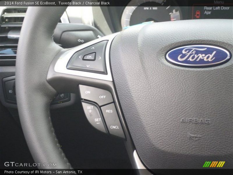 Tuxedo Black / Charcoal Black 2014 Ford Fusion SE EcoBoost