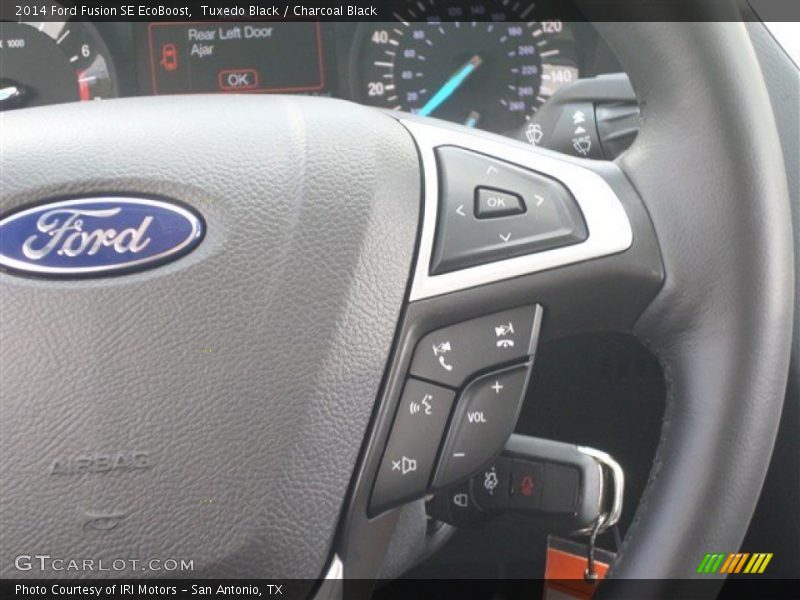 Tuxedo Black / Charcoal Black 2014 Ford Fusion SE EcoBoost