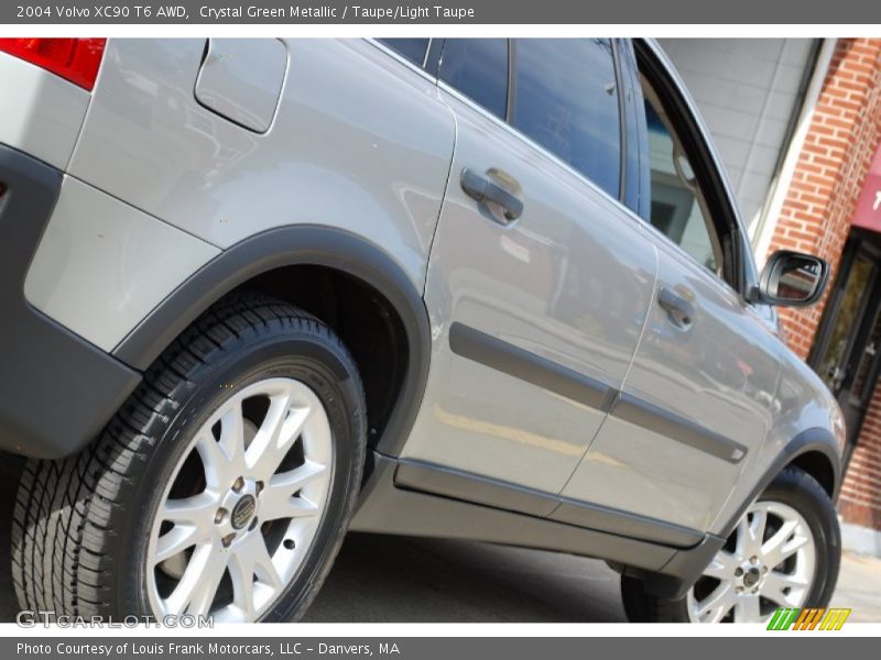 Crystal Green Metallic / Taupe/Light Taupe 2004 Volvo XC90 T6 AWD