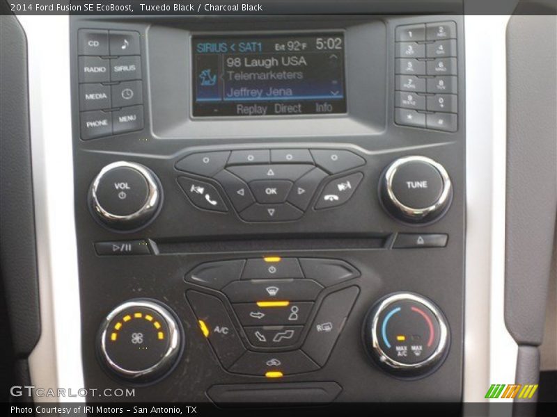 Tuxedo Black / Charcoal Black 2014 Ford Fusion SE EcoBoost