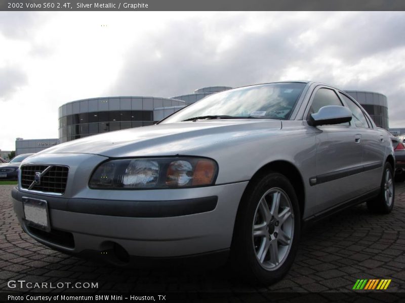Silver Metallic / Graphite 2002 Volvo S60 2.4T