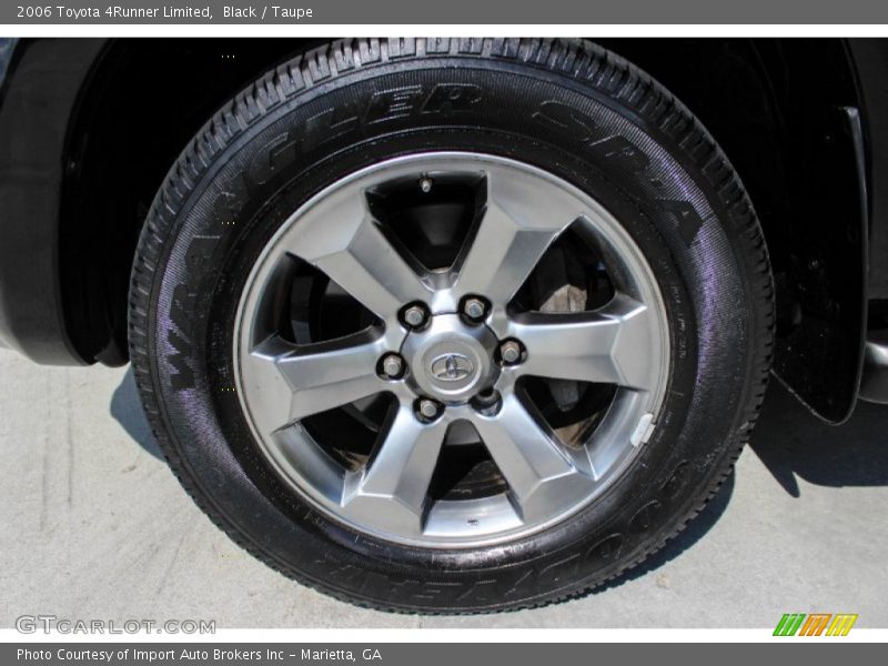 Black / Taupe 2006 Toyota 4Runner Limited