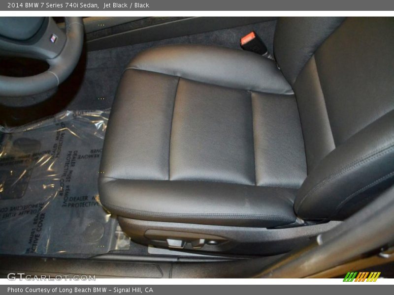 Jet Black / Black 2014 BMW 7 Series 740i Sedan