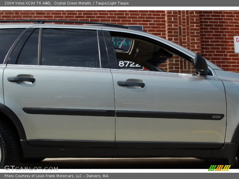 Crystal Green Metallic / Taupe/Light Taupe 2004 Volvo XC90 T6 AWD