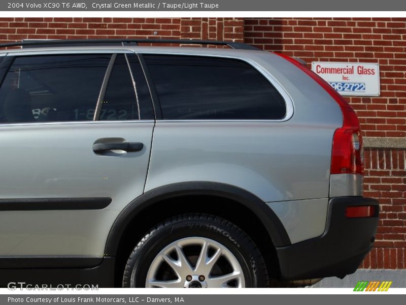 Crystal Green Metallic / Taupe/Light Taupe 2004 Volvo XC90 T6 AWD