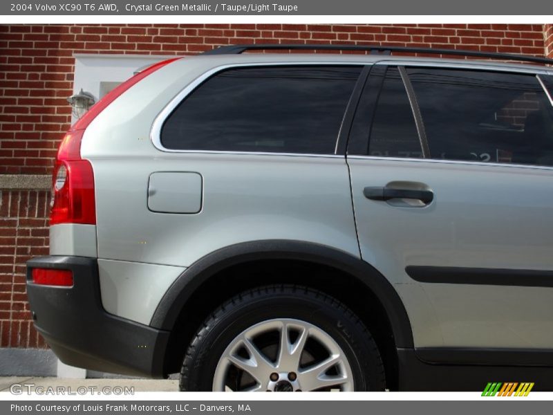 Crystal Green Metallic / Taupe/Light Taupe 2004 Volvo XC90 T6 AWD