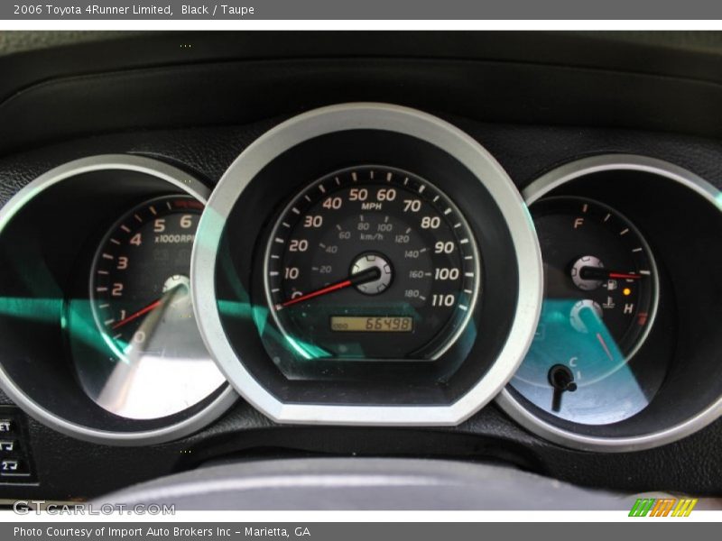 Black / Taupe 2006 Toyota 4Runner Limited