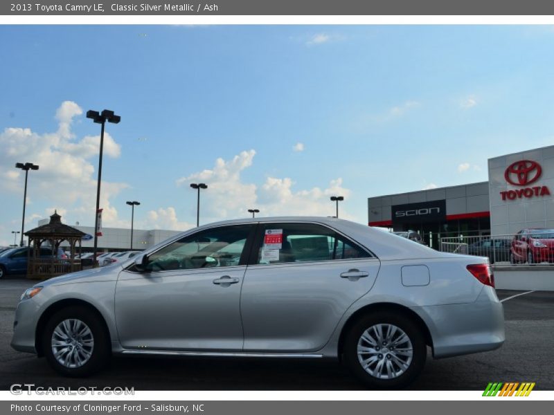 Classic Silver Metallic / Ash 2013 Toyota Camry LE