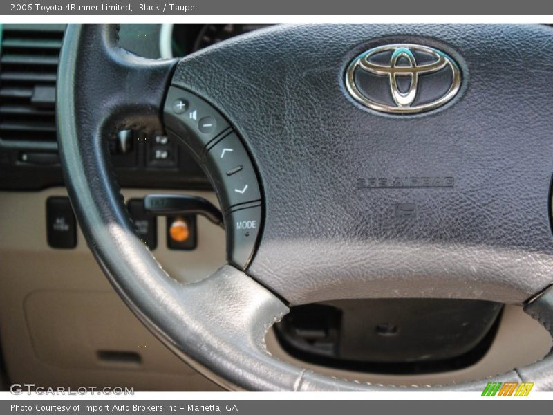 Black / Taupe 2006 Toyota 4Runner Limited