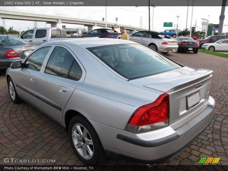 Silver Metallic / Graphite 2002 Volvo S60 2.4T