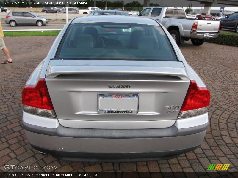 Silver Metallic / Graphite 2002 Volvo S60 2.4T