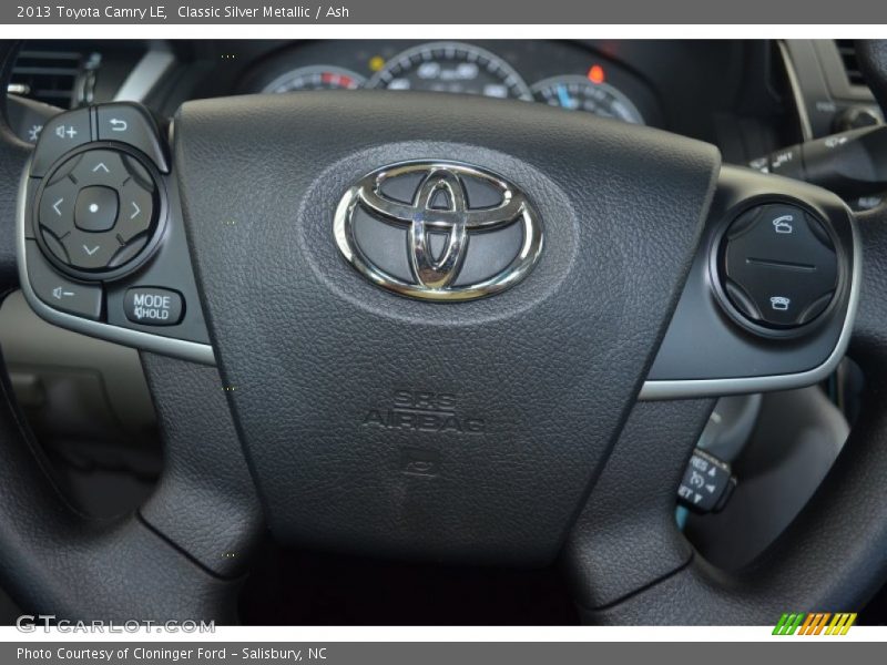 Classic Silver Metallic / Ash 2013 Toyota Camry LE