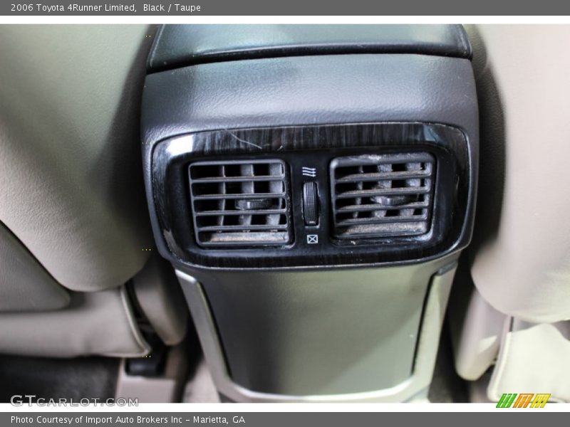 Black / Taupe 2006 Toyota 4Runner Limited