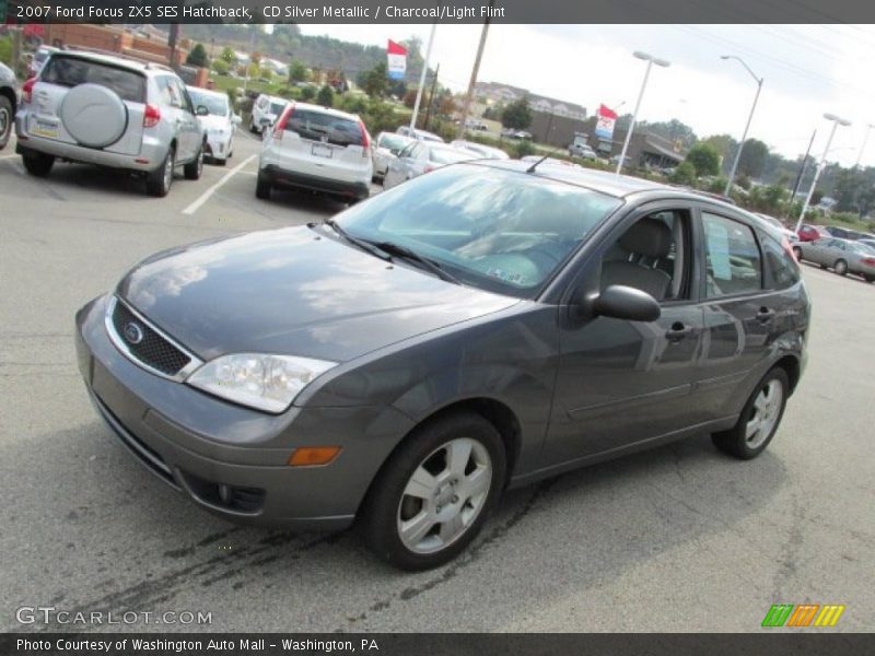 CD Silver Metallic / Charcoal/Light Flint 2007 Ford Focus ZX5 SES Hatchback