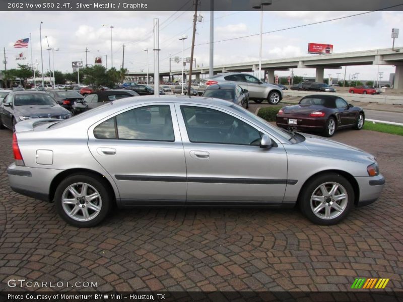 Silver Metallic / Graphite 2002 Volvo S60 2.4T