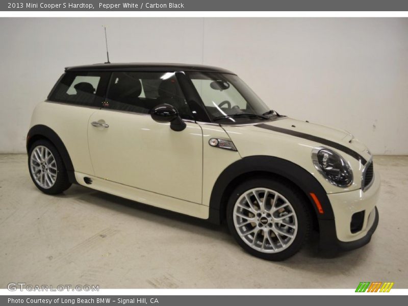 Pepper White / Carbon Black 2013 Mini Cooper S Hardtop