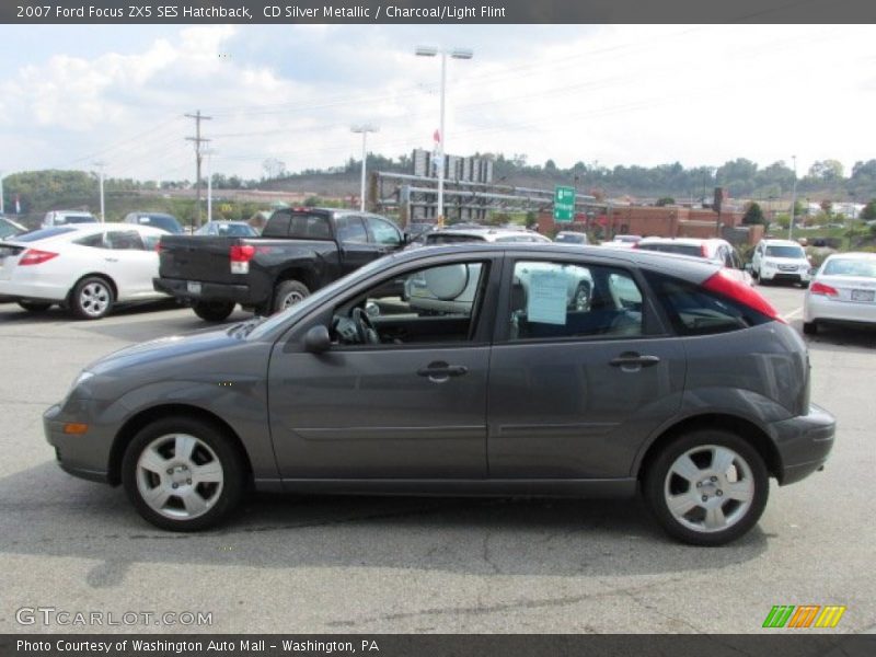 CD Silver Metallic / Charcoal/Light Flint 2007 Ford Focus ZX5 SES Hatchback