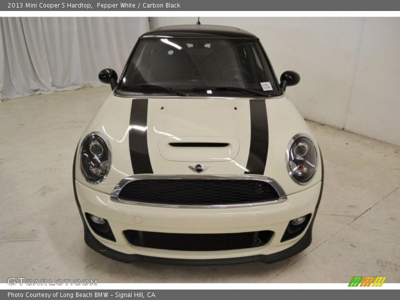 Pepper White / Carbon Black 2013 Mini Cooper S Hardtop