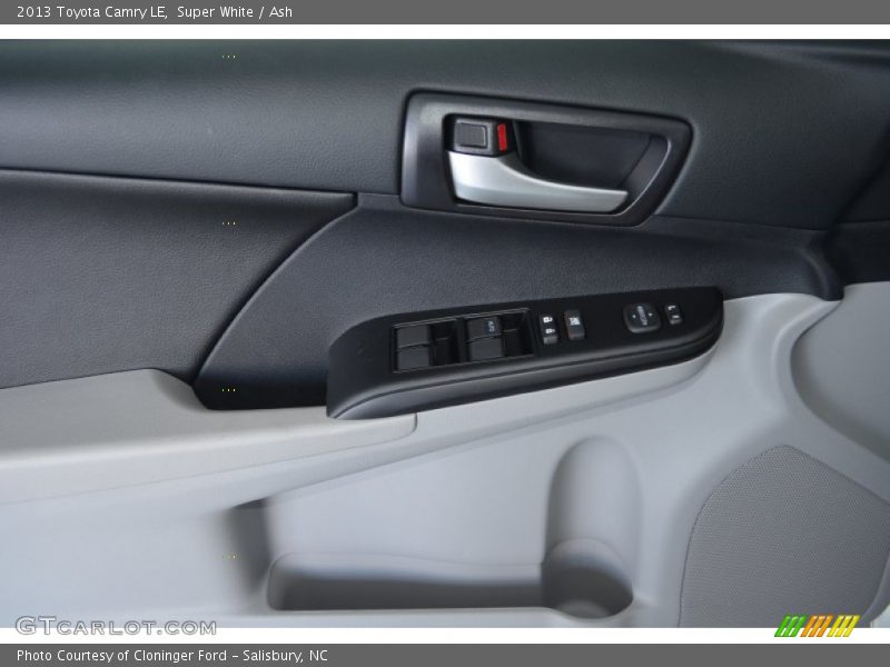 Super White / Ash 2013 Toyota Camry LE