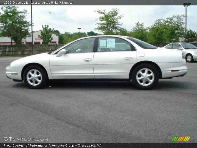 Arctic White / Neutral 1999 Oldsmobile Aurora