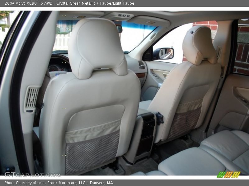 Crystal Green Metallic / Taupe/Light Taupe 2004 Volvo XC90 T6 AWD