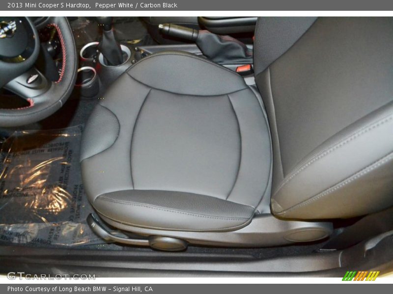 Pepper White / Carbon Black 2013 Mini Cooper S Hardtop