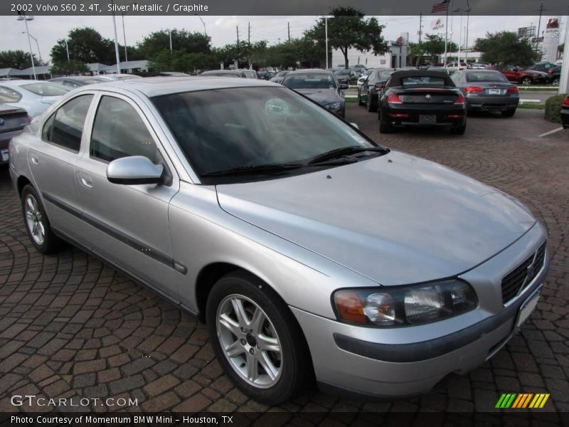 Silver Metallic / Graphite 2002 Volvo S60 2.4T
