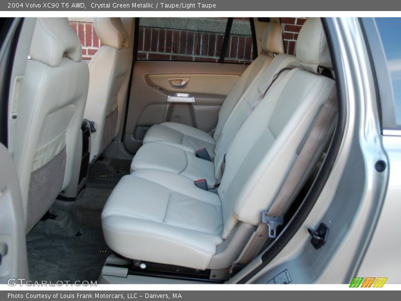 Crystal Green Metallic / Taupe/Light Taupe 2004 Volvo XC90 T6 AWD