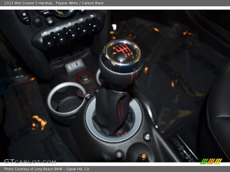 Pepper White / Carbon Black 2013 Mini Cooper S Hardtop