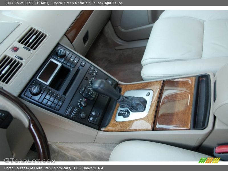 Crystal Green Metallic / Taupe/Light Taupe 2004 Volvo XC90 T6 AWD