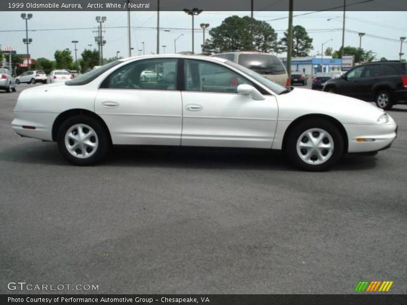 Arctic White / Neutral 1999 Oldsmobile Aurora