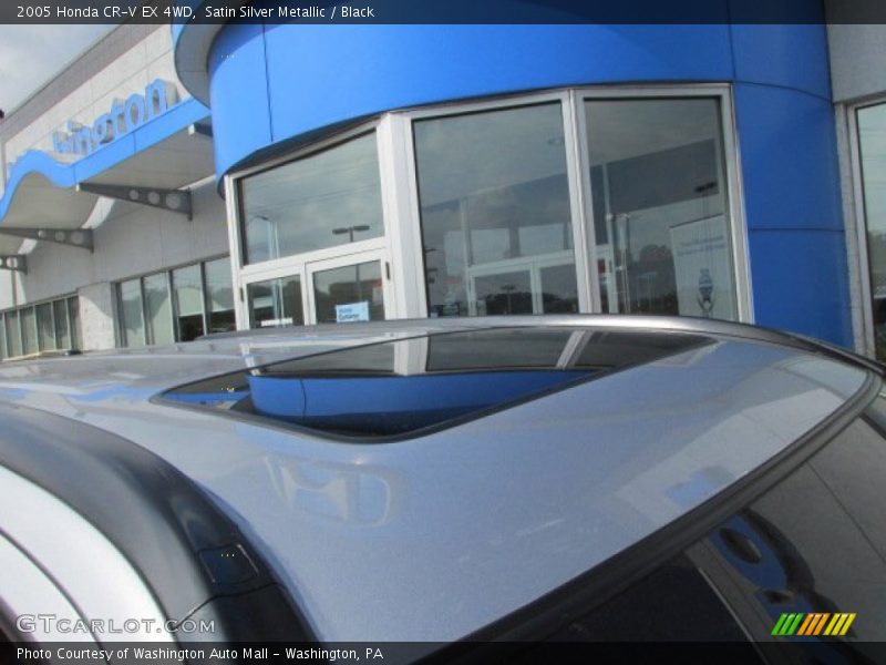 Satin Silver Metallic / Black 2005 Honda CR-V EX 4WD