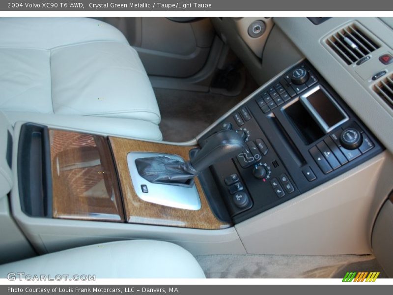 Crystal Green Metallic / Taupe/Light Taupe 2004 Volvo XC90 T6 AWD