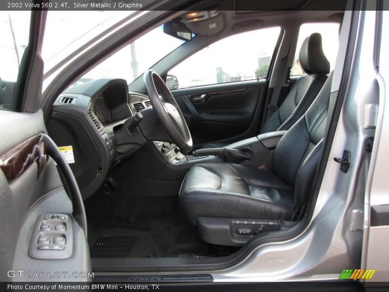 Silver Metallic / Graphite 2002 Volvo S60 2.4T
