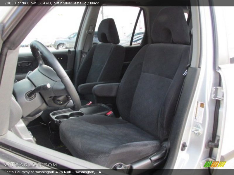 Satin Silver Metallic / Black 2005 Honda CR-V EX 4WD