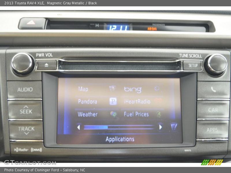 Magnetic Gray Metallic / Black 2013 Toyota RAV4 XLE