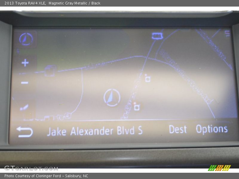 Magnetic Gray Metallic / Black 2013 Toyota RAV4 XLE