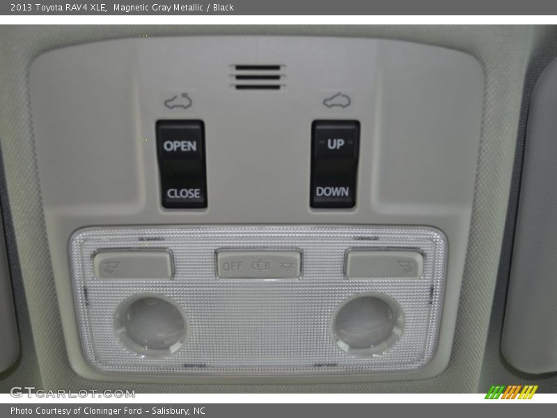 Magnetic Gray Metallic / Black 2013 Toyota RAV4 XLE