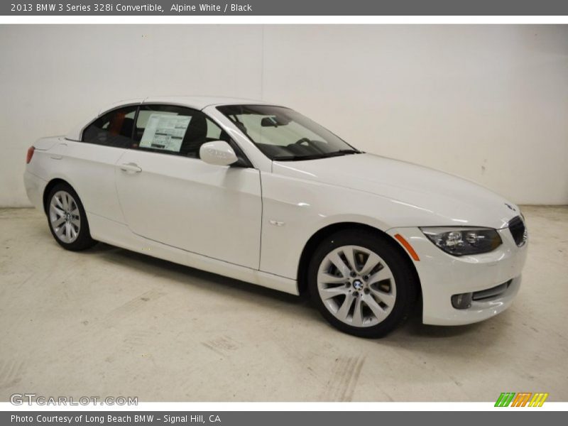 Alpine White / Black 2013 BMW 3 Series 328i Convertible